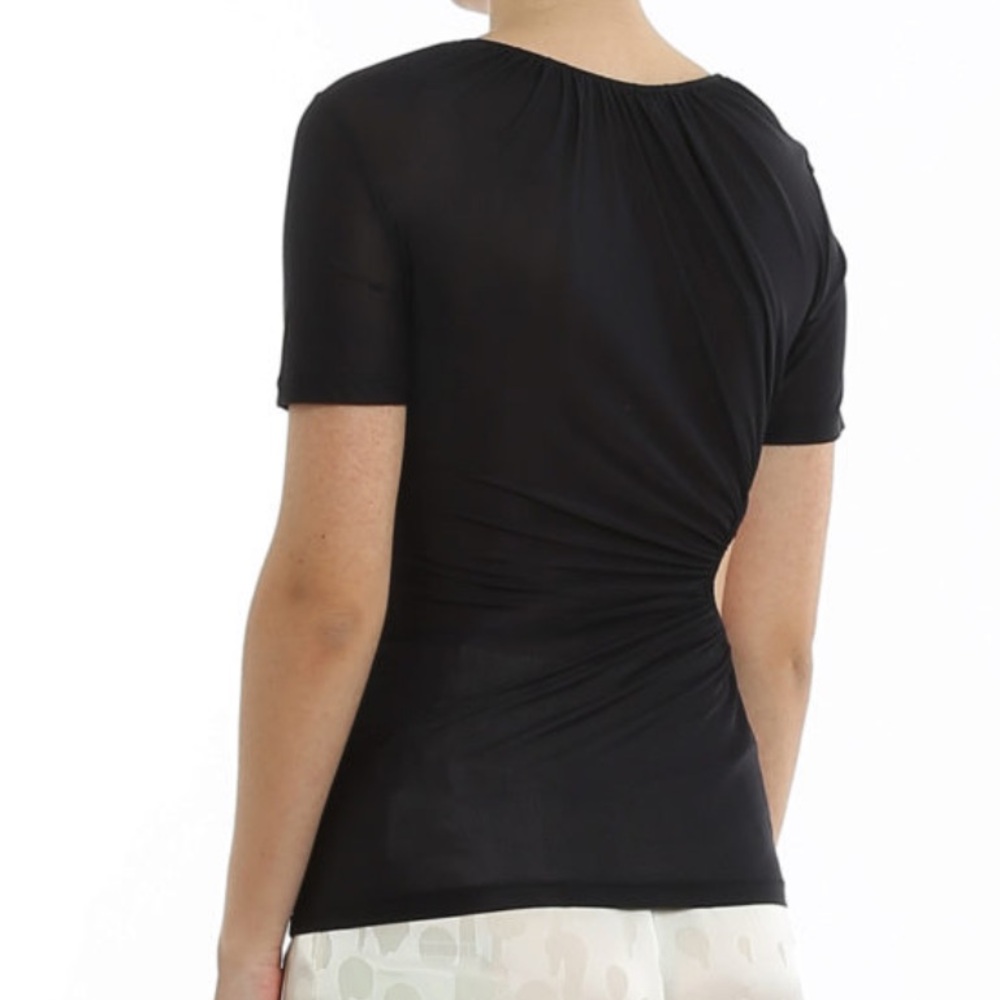 OFF-WHITE Swiss Cheese semi sheer top - Picture 3 of 9